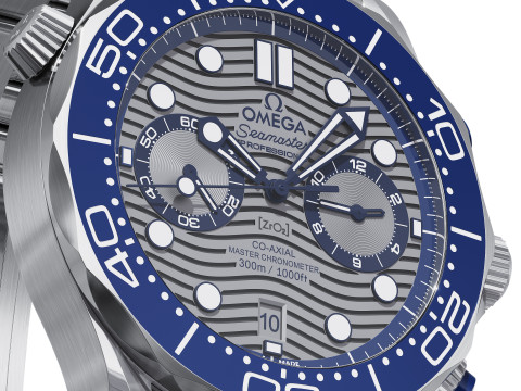 Omega Seamaster Diver 300M 44mm blue Modello 3D