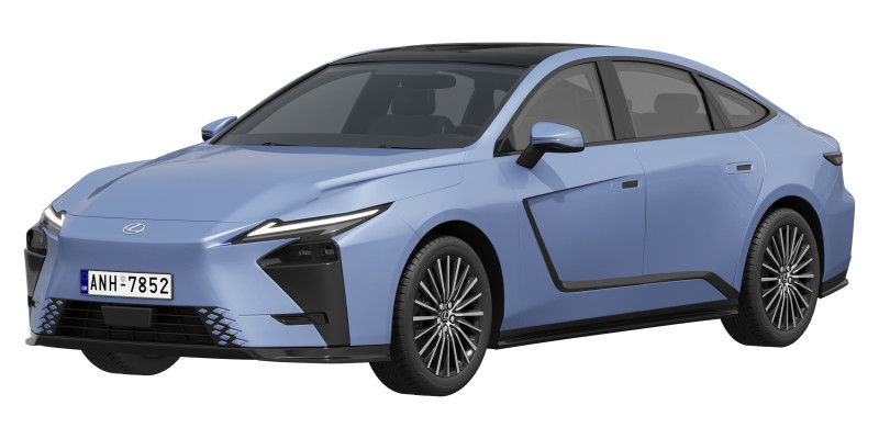 Lexus ES 2026 3D Модель .c4d .max .obj .3ds .fbx .stl .blend