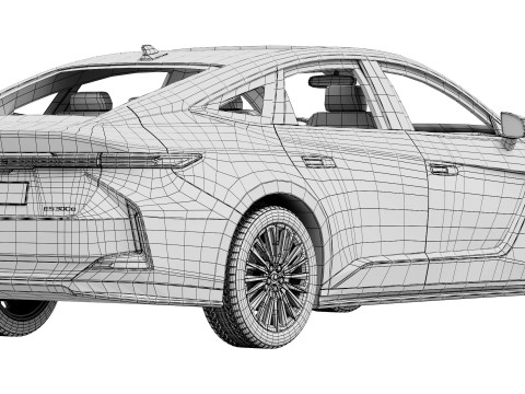 Lexus ES 2026 3D Модель