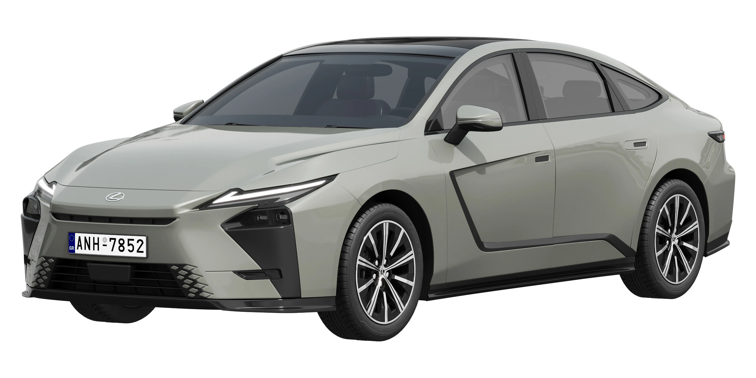 Lexus ES 300h 2026 3D Model .c4d .max .obj .3ds .fbx .stl .blend 