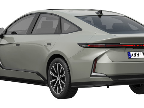 Lexus ES 300h 2026 3D Модель