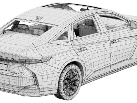 Lexus ES 300h 2026 3D Model