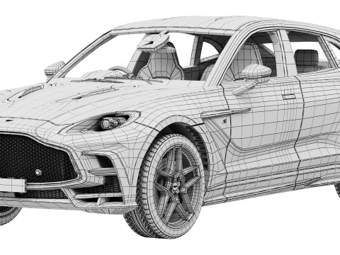 Aston Martin DBX S 2026 3D-Modell