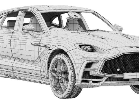 Aston Martin DBX S 2026 3D-Modell