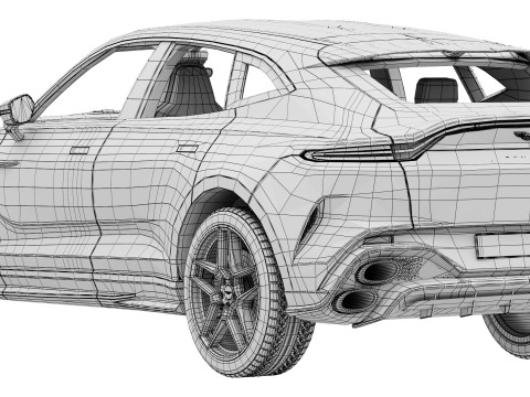 Aston Martin DBX S 2026 3D-Modell