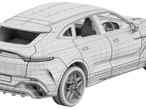 Aston Martin DBX S 2026 3D-Modell