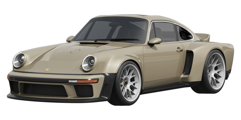 Singer 911 DLS Turbo Road 3D Модель .c4d .max .obj .3ds .fbx .stl .blend