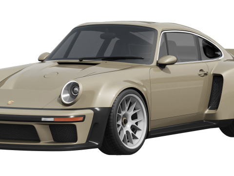 Singer 911 DLS Turbo Road Modello 3D