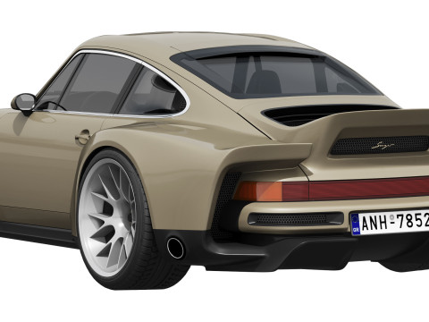 Singer 911 DLS Turbo Road 3D Модель