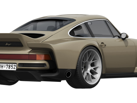 Singer 911 DLS Turbo Road 3D Модель