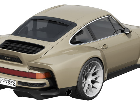 Singer 911 DLS Turbo Road 3D Модель