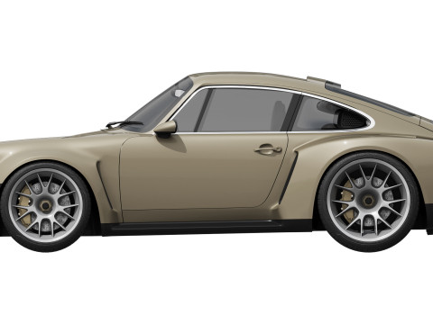Singer 911 DLS Turbo Road 3D Модель
