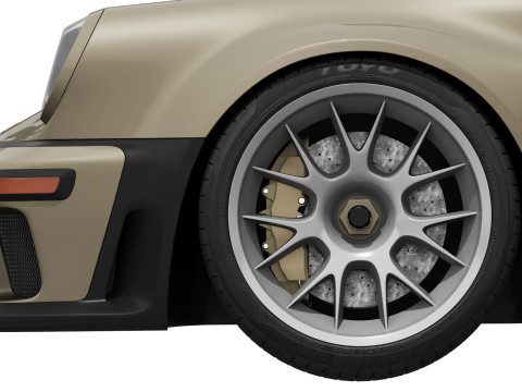 Singer 911 DLS Turbo Road 3D Модель
