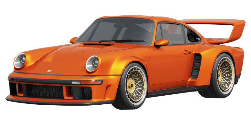 Singer 911 DLS Turbo Track Modelo 3D .c4d .max .obj .3ds .fbx .stl .blend