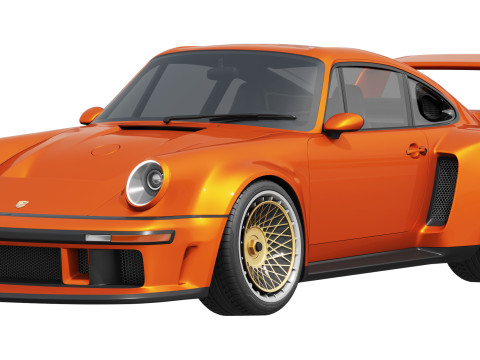 Singer 911 DLS Turbo Track Modelo 3D