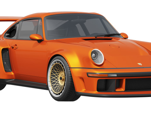 Singer 911 DLS Turbo Track Modelo 3D