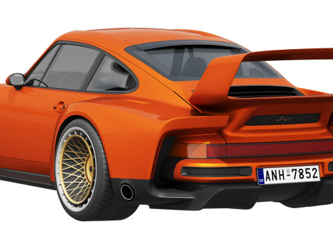 Singer 911 DLS Turbo Track Modelo 3D