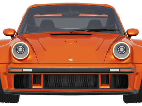Singer 911 DLS Turbo Track Modelo 3D