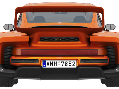 Singer 911 DLS Turbo Track 3D Model