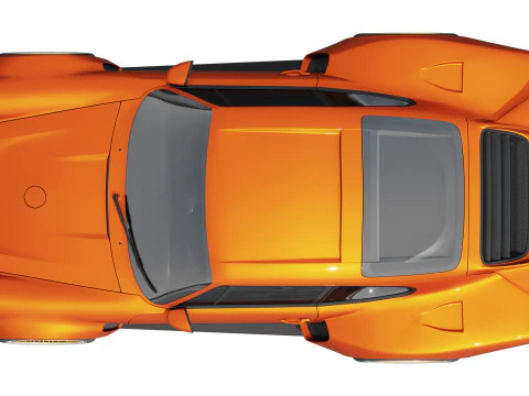 Singer 911 DLS Turbo Track 3D Model