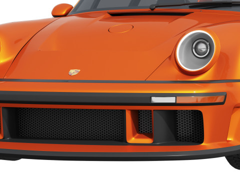 Singer 911 DLS Turbo Track Modelo 3D