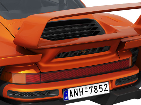 Singer 911 DLS Turbo Track Modelo 3D