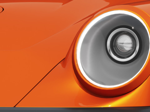 Singer 911 DLS Turbo Track Modelo 3D