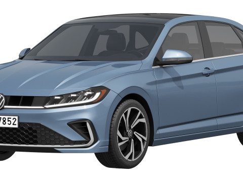Volkswagen Jetta 2025 3D Модель