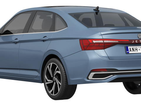 Volkswagen Jetta 2025 Model 3D