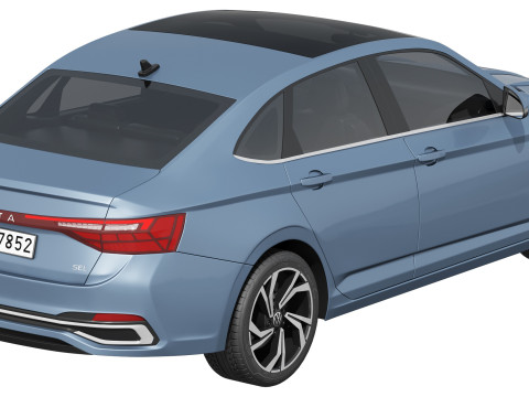 Volkswagen Jetta 2025 Model 3D