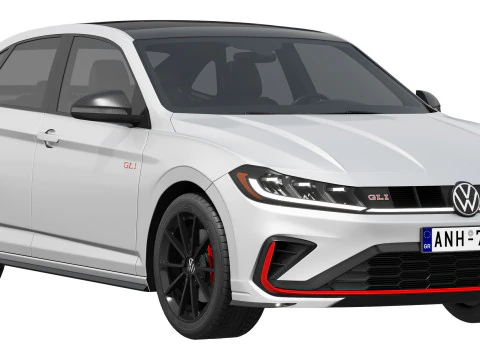 Volkswagen Jetta GLI 2025 3D Model