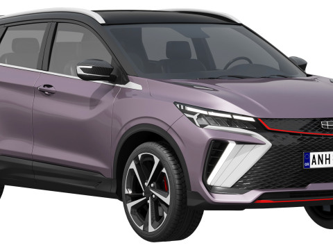 Geely new Coolray 3D Модель