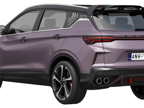 Geely new Coolray 3D Модель