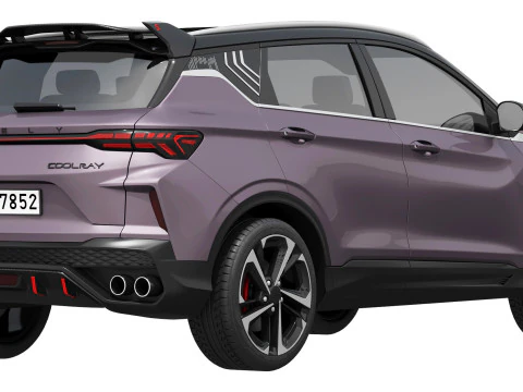 Geely nieuwe Coolray 3D Model