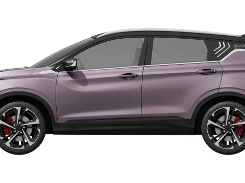 Geely nieuwe Coolray 3D Model