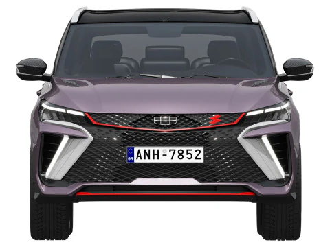 Geely nieuwe Coolray 3D Model