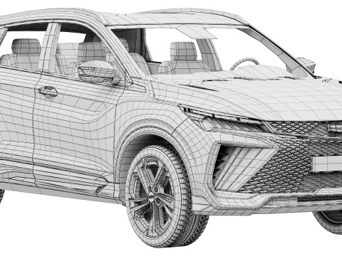 Geely new Coolray 3D Модель