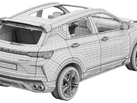 Geely new Coolray 3D Модель