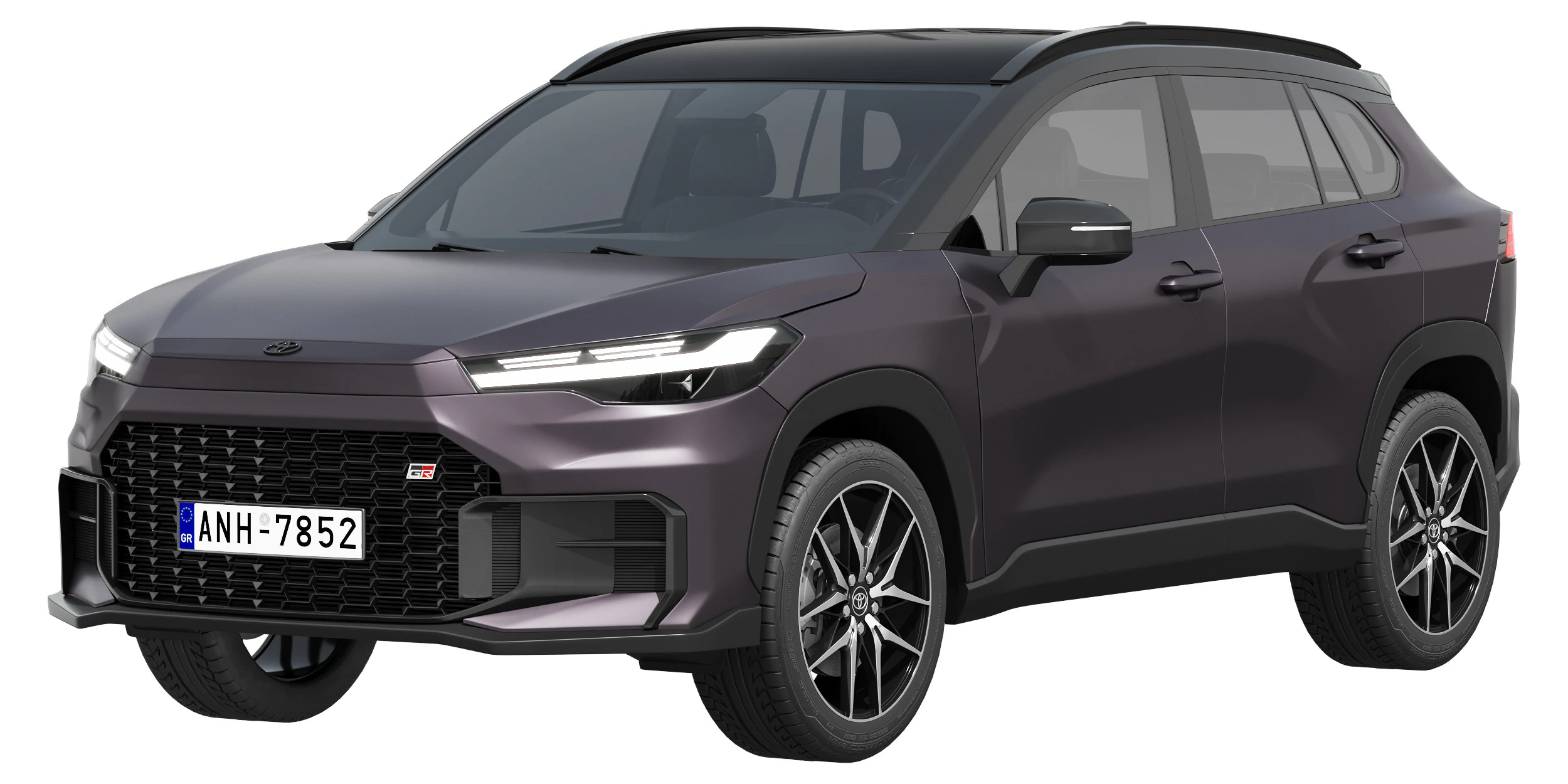 Toyota Corolla Cross GR Sport 2026 3D Model .c4d .max .obj .3ds .fbx .stl .blend 