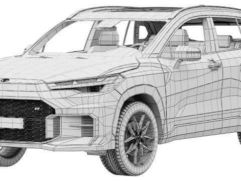 Toyota Corolla Cross GR Sport 2026 3D Model