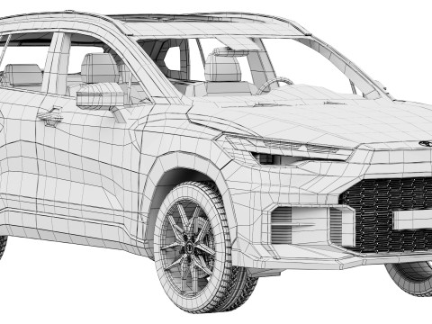 Toyota Corolla Cross GR Sport 2026 Modelo 3D