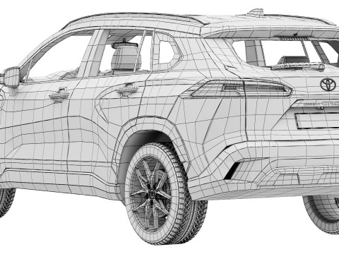 Toyota Corolla Cross GR Sport 2026 Modelo 3D