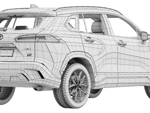 Toyota Corolla Cross GR Sport 2026 Modelo 3D