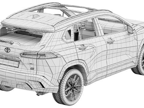 Toyota Corolla Cross GR Sport 2026 3D Model