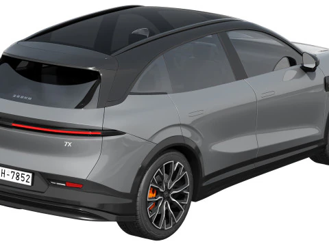 Zeekr 7X 2025 3D Model