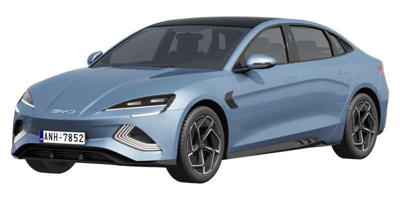 BYD Seal 2025 Modello 3D .c4d .max .obj .3ds .fbx .stl .blend