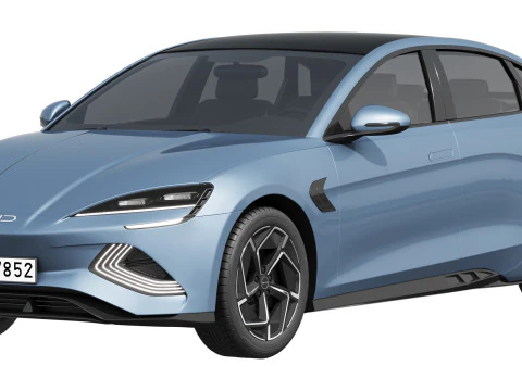 Selo BYD 2025 Modelo 3D