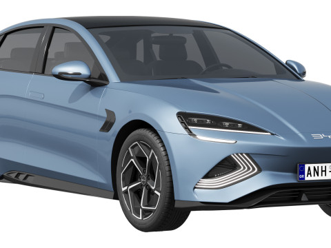 BYD Seal 2025 3D Модель