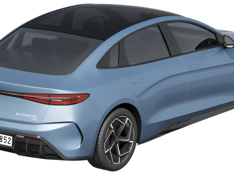 BYD Seal 2025 3D Модель