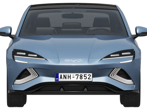 BYD Seal 2025 3D Model